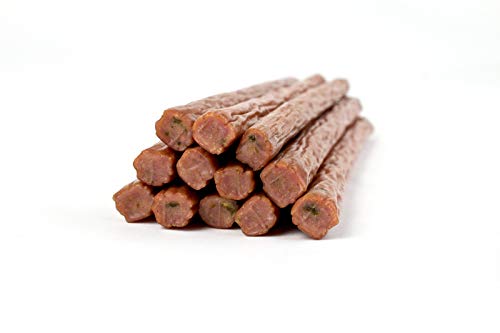 Nick's Sticks Spicy Free Range Clean & Balanced Chicken Snack Sticks | Made in the USA | Gluten Free | Paleo | Keto | Whole30 Approved | No Soy, Antibiotics or Hormones (12 – 1.7oz. Packages of 2 Sticks)