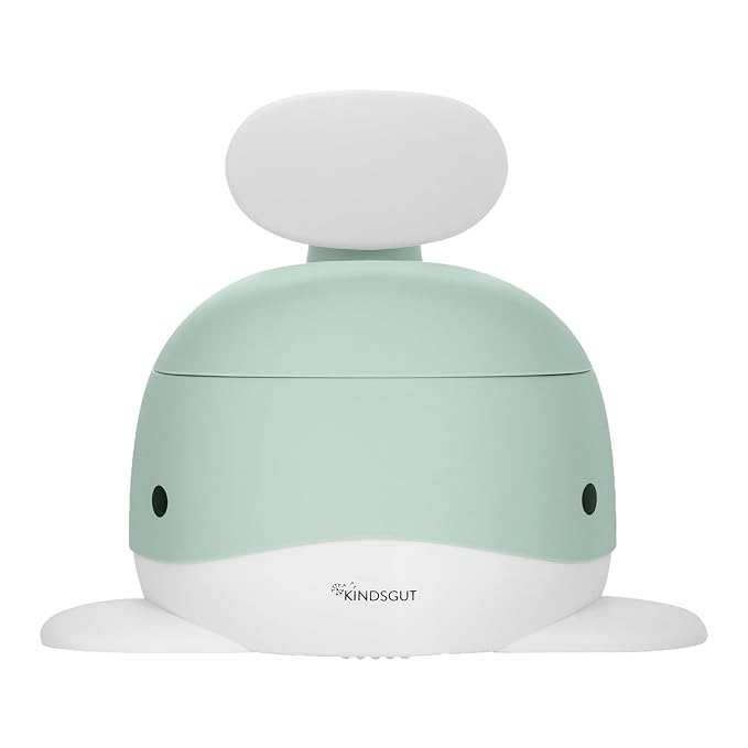 Kindsgut Potty Training Toilet in Whale Design, Designed in Germany, Potty Training in a Beautiful Design, Aquamarine