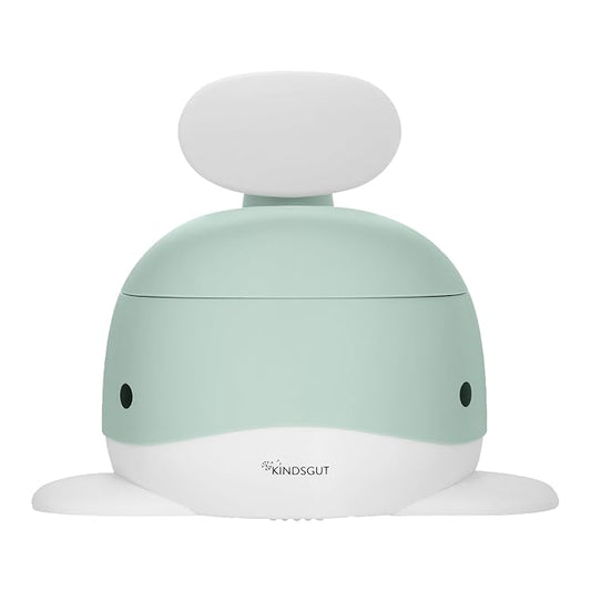 Kindsgut Potty Training Toilet in Whale Design, Designed in Germany, Potty Training in a Beautiful Design, Aquamarine