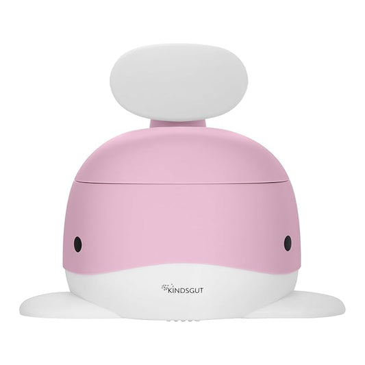 Kindsgut Potty Training Toilet in Whale Design, Designed in Germany, Potty Training in a Beautiful Design, Pink