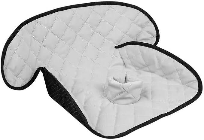 MOOB Waterproof Car Seat Protector - Potty Training Liner for Baby & Toddler, Machine Washable Piddle Pad with Anti-Slip Backing, Universal Fit for Infant Car Seat & Stroller (Grey)