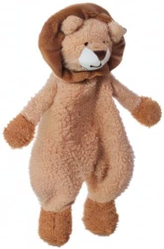 Apricot Lamb Stuffed Animals Security Blanket Yellow Lion Infant Nursery Character Blanket Luxury Snuggler Plush(Yellow Lion, 10 Inches)