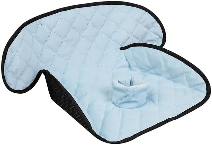 MOOB Waterproof Car Seat Protector - Potty Training Liner for Baby & Toddler, Machine Washable Piddle Pad with Anti-Slip Backing, Universal Fit for Infant Car Seat & Stroller (Blue)