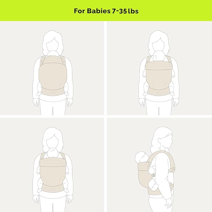 Baby Carrier Newborn to Toddler (Off White)