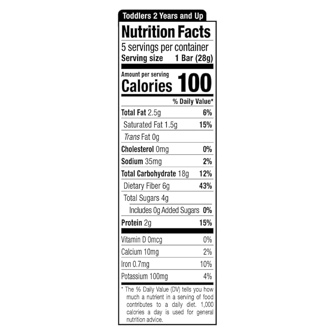Sprout Organics, PB & Yayz Toddler Snack Bars, Peanut Butter & Strawberry, 5 Individual Bars 1.02 oz Each (6-boxes)