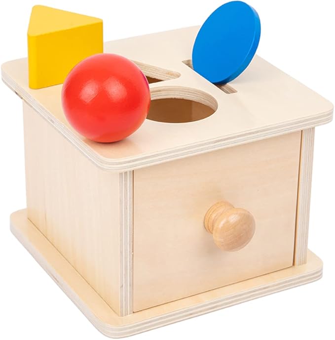 Adena Montessori Toys Play Kit for 0-15 Months Baby Interactive Toys Baby Brain Development Toys (Play Kit for 9-15 Months)