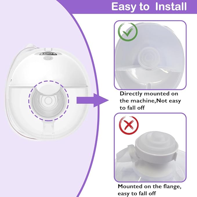 6Pcs Diaphragm Compatible with Momcozy M5 Breast Pump, Breast Pump Replacement Accessories for M5 Momcozy, M5 Breast Pump Replacement Accessories