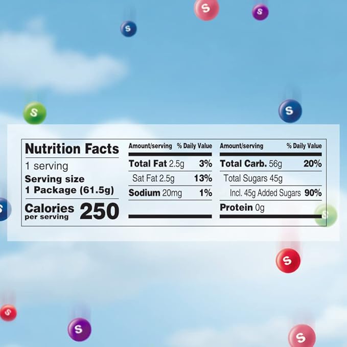 SKITTLES Candy, Wild Berry Fruit Chews Candy, 2.17 oz (36 Count)