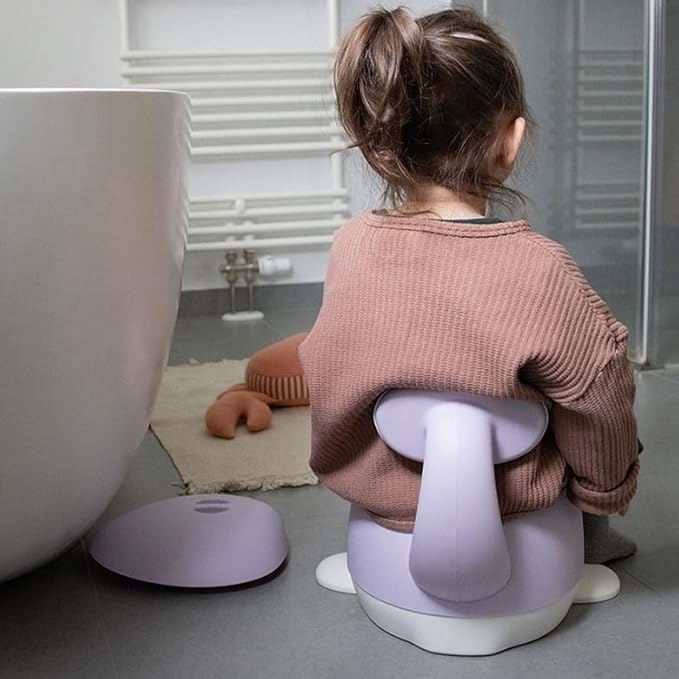 Kindsgut Potty Training Toilet in Whale Design, Designed in Germany, Potty Training in a Beautiful Design, Lilac
