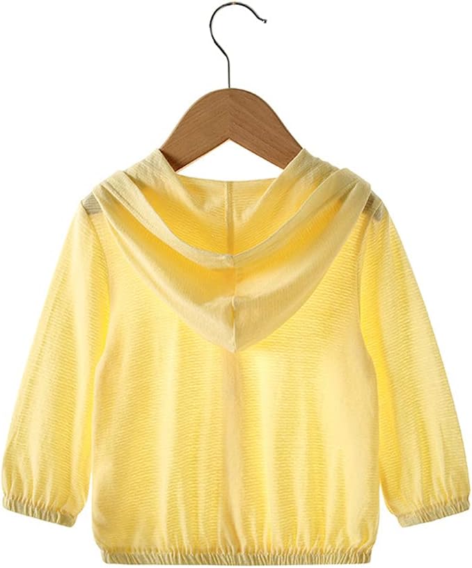 Vivobiniya Baby Lightweight Sunscreen Hoodie Toddler Summer Sun Protection Outwear Breathable Coat Jacket 3m-5Y