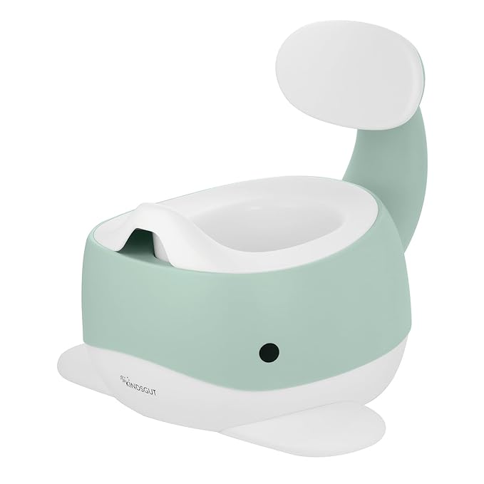 Kindsgut Potty Training Toilet in Whale Design, Designed in Germany, Potty Training in a Beautiful Design, Aquamarine