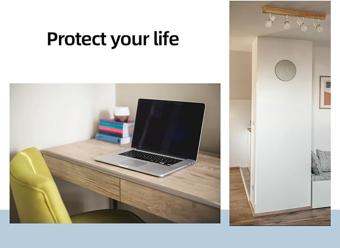 Clear Self-Adhesive Mini Wall Corner Protectors, Cute Corner Guards & Edge Protector for Wall Door Frame Cabinet Baseboard & Door, Table, Stair, Easy to Cut (5/8" Thick, 24" Length - 5Pack)