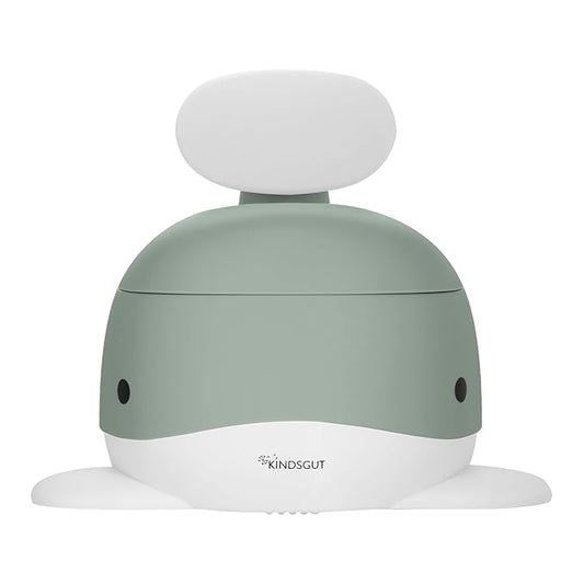 Kindsgut Potty Training Toilet in Whale Design, Designed in Germany, Potty Training in a Beautiful Design, Pistachio