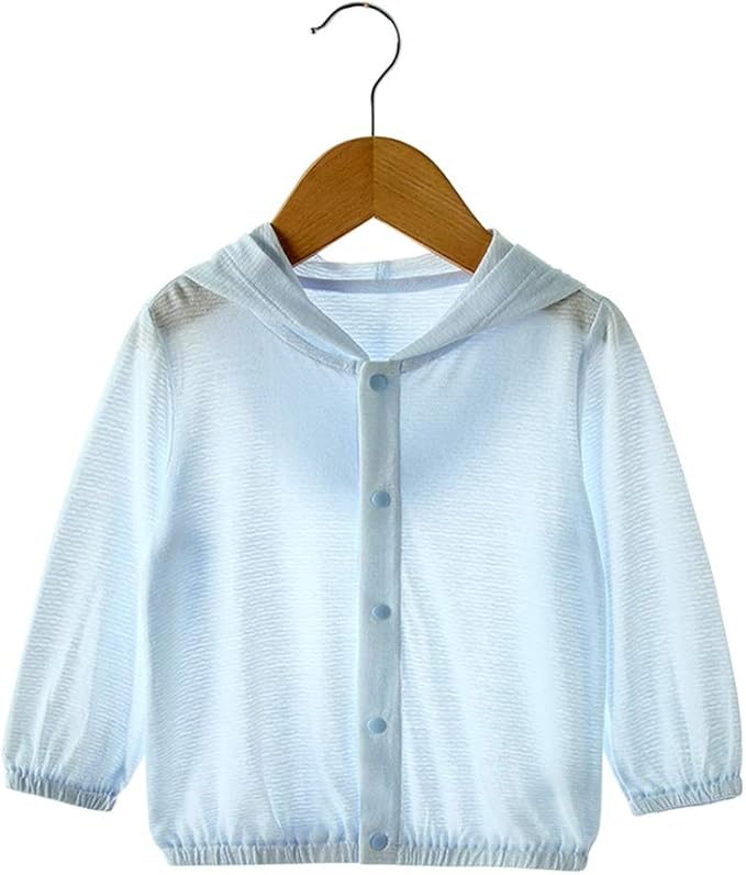 Vivobiniya Baby Lightweight Sunscreen Hoodie Toddler Summer Sun Protection Outwear Breathable Coat Jacket 3m-5Y