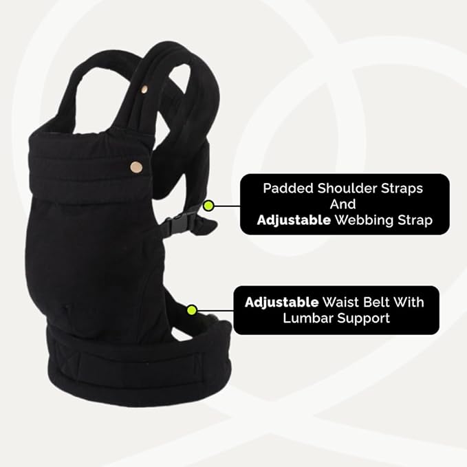 Baby Carrier Newborn to Toddler (Black)