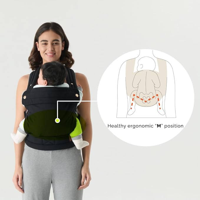 Baby Carrier Newborn to Toddler (Black)