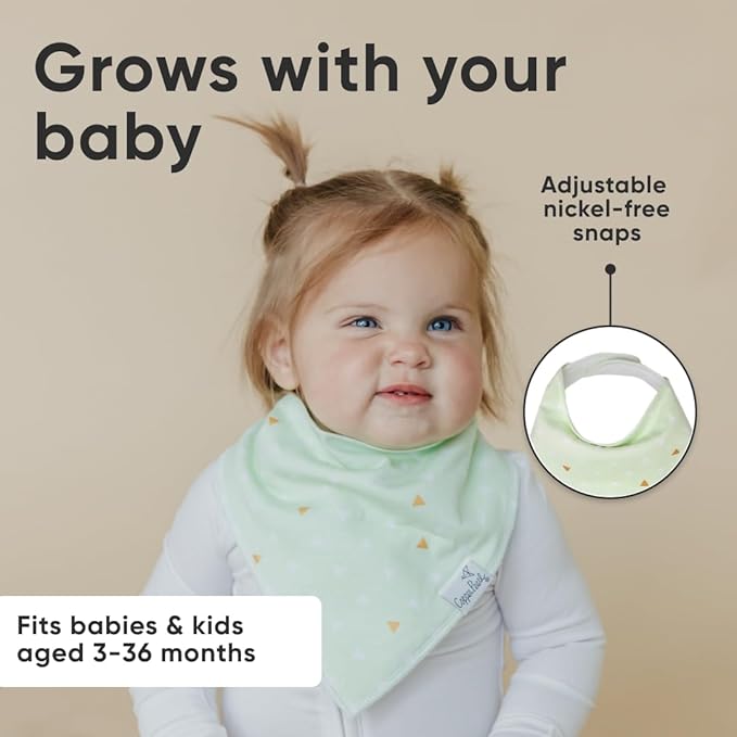 Copper Pearl Baby Bandana Drool Bibs for Drooling and Teething 4 Pack Gift Set (Paris Set)