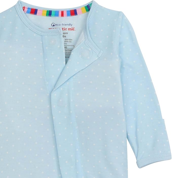 Magnetic Me Boys Modal Magnetic Baby Footie Pajamas | Silky Soft Modal Fabric | Baby Sleepers Available in Sizes PRE - 24M