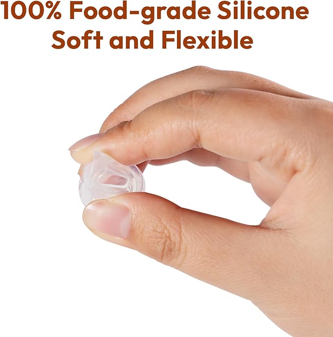 NCVI Duckbill Valves Compatible with NCVI Wearable Breast Pump 8111/S32/8131, Breast Pump Replacement Accessories, 2 Pack Set