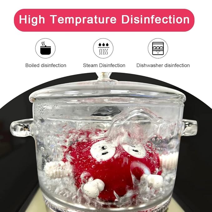 Smily Mia Teething Toys/Teethers for Babies 6-12 Months, Reindeer Baby Chew Toy 3-6 Months for Teething Relief, Get-A-Grip Baby Hand Teether, Silicone Teething Mittens for 0-6Months, Nude