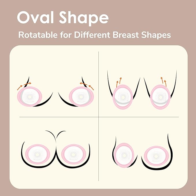 12mm Maymom MyFit Shields, Pano Series; Compatible with Medela Breast Pump Parts- PersonalFit, Freestyle, Harmony, Maxi, Freestyle Flex Connector; Connect to Maymom Widemouth/Narrow Connector, 2pcs