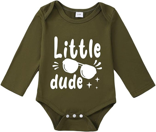 NZRVAWS Newborn Baby Boy Clothes Outfits Letter Prined Romper Pants Set Infant Baby Boy Clothing 0 3 6 9 12 18 Months