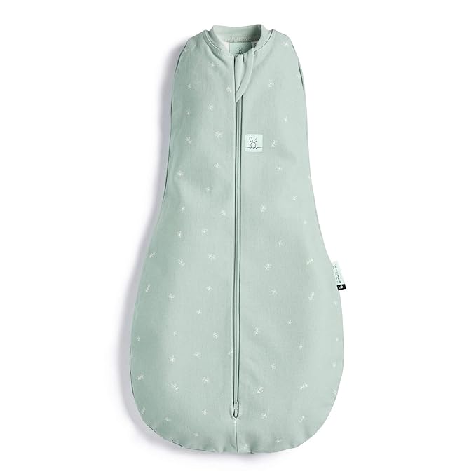 ergoPouch Cocoon Swaddle Sack 2.5 TOG - Baby Sleep Sack, Gentle Snug Fit Helps Calm Startle Reflex, Ideal for Arms In/Out Sleeping, Soft Breathable Fabric for Better Sleep (6-12 Months, Sage)