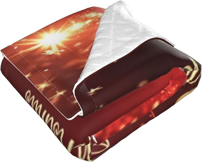 Baby Blanket Red Pine Tree Christmas Pattern for Boy Girl Newborn 30x40 Inch Toddler Infant Nursery Throw Blankets Double Layer Comfy Soft Plush Stroller Crib Quilt