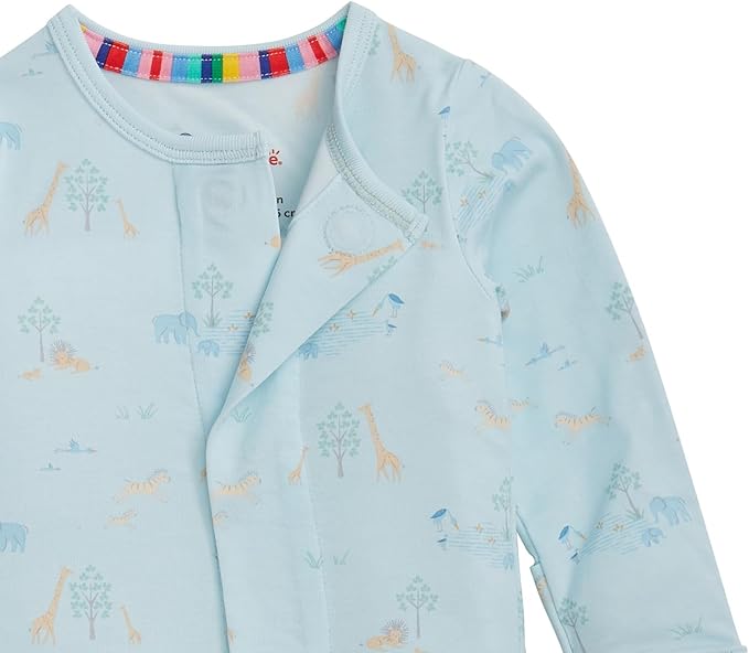 Magnetic Me Boys Modal Magnetic Baby Footie Pajamas | Silky Soft Modal Fabric | Baby Sleepers Available in Sizes PRE - 24M