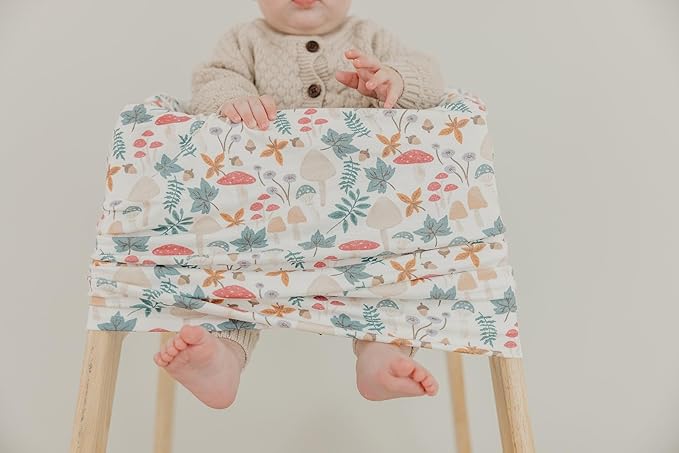 Copper Pearl Multi-Use Cover: Car Seat Covers, Nursing Cover, and Stroller Cover for Sun - Stretchy Fabric, All-Season Use, Stylish Designs, Easy Access for Moms - Ivy