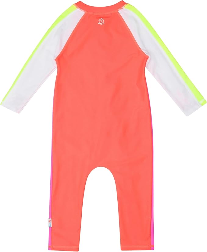 SwimZip Boys' Long-Sleeve UPF 50+ Swimsuit for Baby, Toddler, & Little Boys