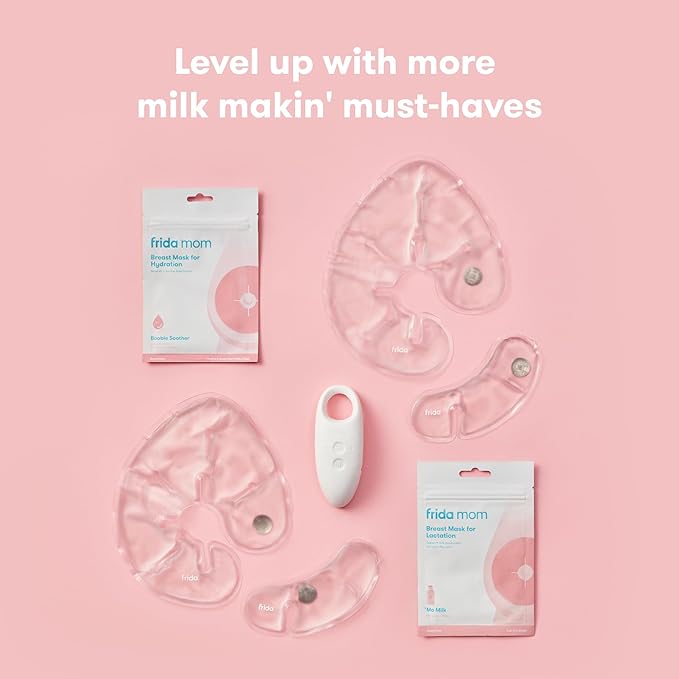 Frida Mom Saline Spray for Cracked Nipples, Breastfeeding Essentials for New Moms, Gentle for Baby and Mom, Spray to Heal Sore, Cracked Nipples, 2 fl oz