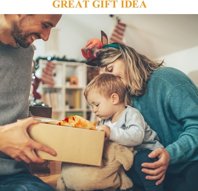 Waffle Blanket Baby for Boys Girls, Funny, Soft Flannel Swaddle for Birthday Gifts, Food Blanket for Newborn (36 inch, Yellow)