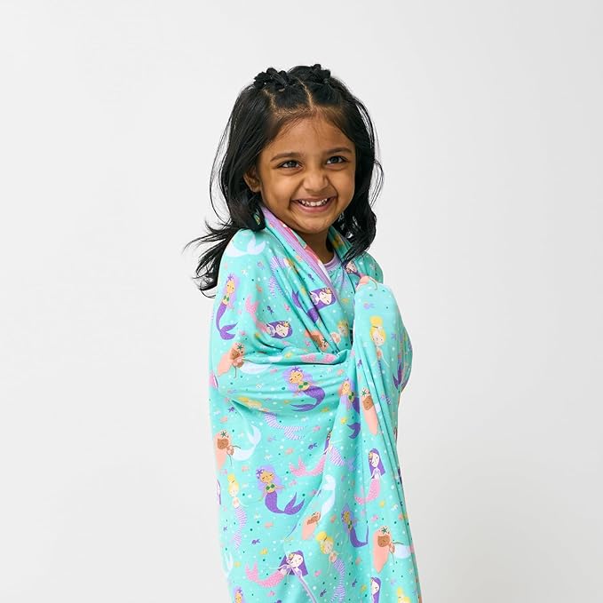 Little Sleepies Two-Piece Pajama Set for Boys & Girls, Soft Viscose from Bamboo Toddler Pajamas for Kids, Family Matching PJs