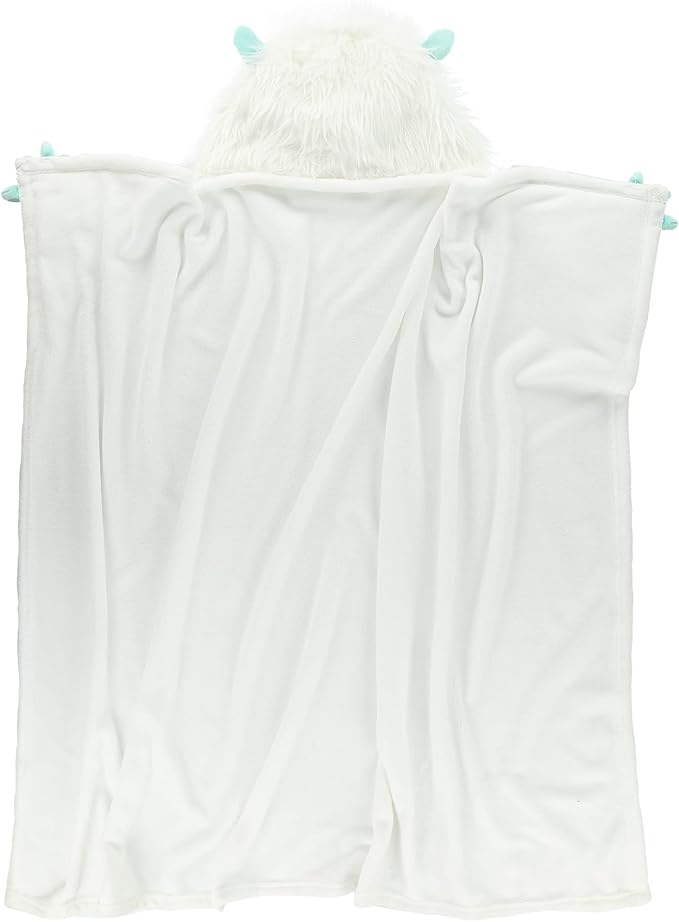 Lazy One Wearable Hooded Blanket for Kids, Animal Hooded Blanket (Yeti)