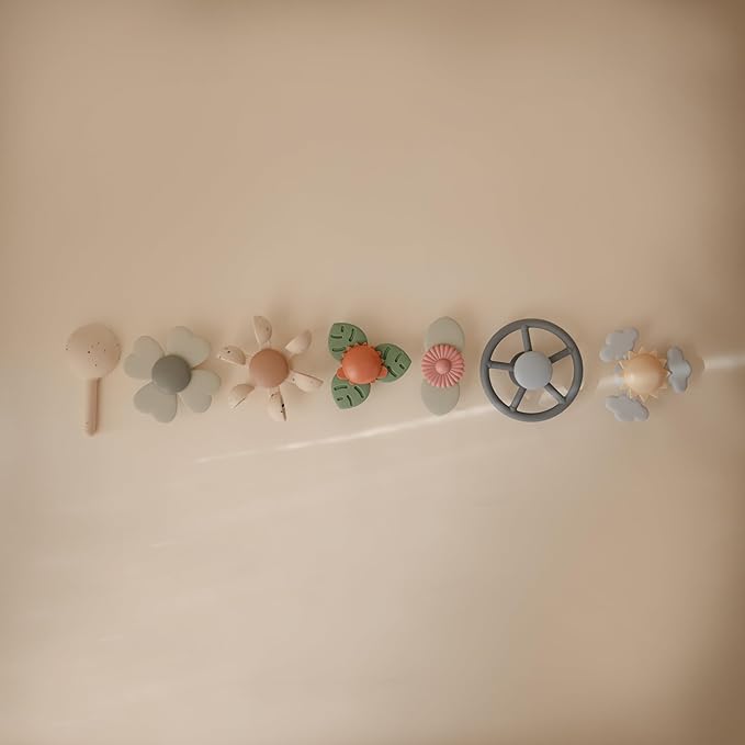 mushie Water Wheel Bath Toy | Toddler Sensory Toys for Bath & Play