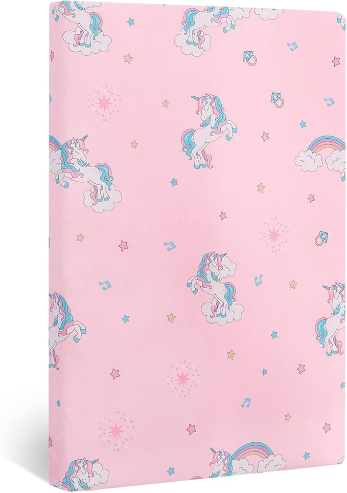 Pack and Play Mattress - 38" x 26" Soft Mini Pad Breathable Portable Mattres Waterproof & Washable Perfectly fits Pack n Play