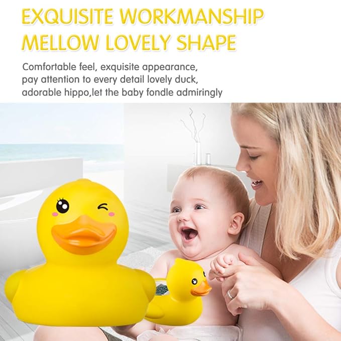 b&h Baby Thermometer, The Infant Baby Bath Floating Toy Safety Temperature Thermometer (Winking Duck)