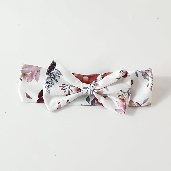 AMAWMW Newborn Baby Girl Clothes Infant Baby Ruffle Romper Pants Summer Outfits 4PCS Gifts Set Toddler Girls' Clothing