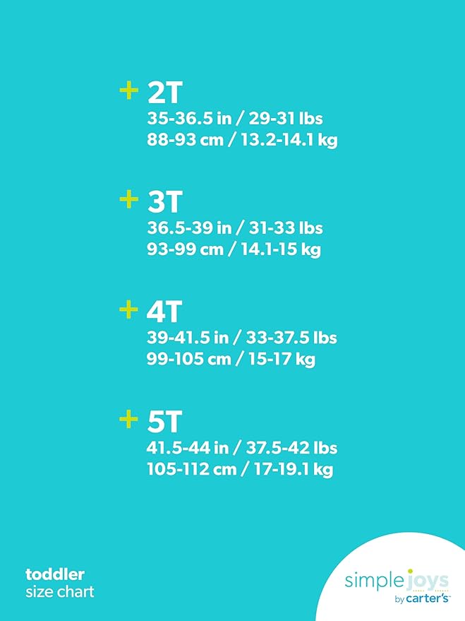 Simple Joys by Carter's girls Loose-Fit Flame Resistant Fleece Footed Pajamas