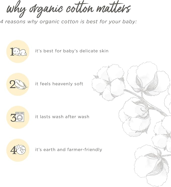 Burt's Bees Baby Boys' 100% Organic One-Piece Long Sleeve Coverall