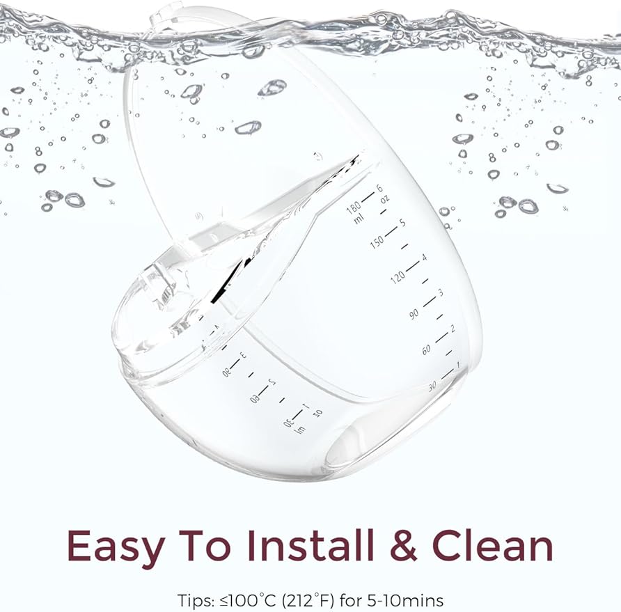 Momcozy Mobile Style | M6 Flange 27mm & Milk Collector, Original Mobile Style | M6 Breast Pump Replacement Accessories