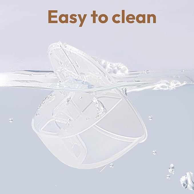 NCVI Replacement Milk Collector Cup Compatible with NCVI Wearable Breast Pump 8111/8131, Breast Pump Accessories, 24mm Flange, 1 PC