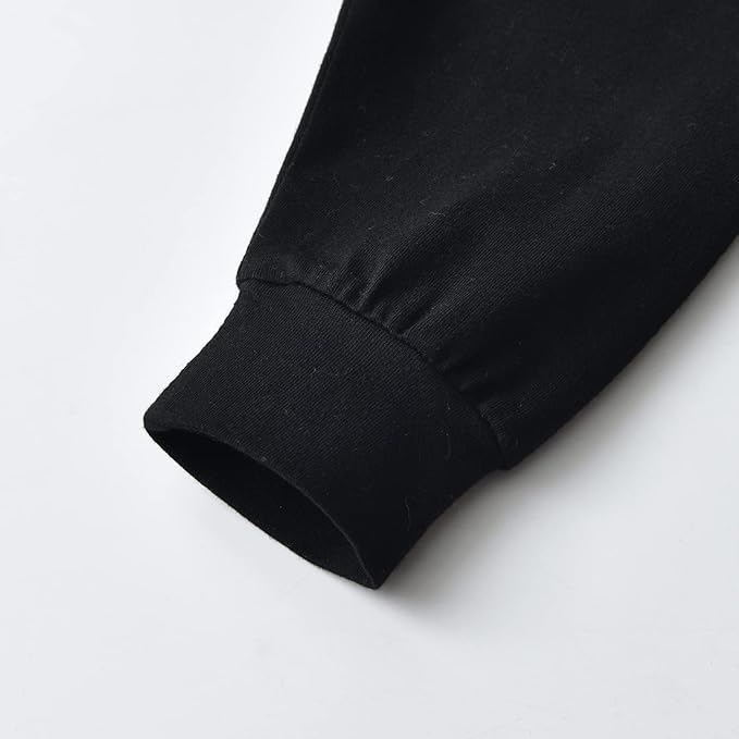 KuKitty Newborn Infant Baby Boy Clothes Long Sleeve Romper + Pants + Hat 3PCS Outfits Set