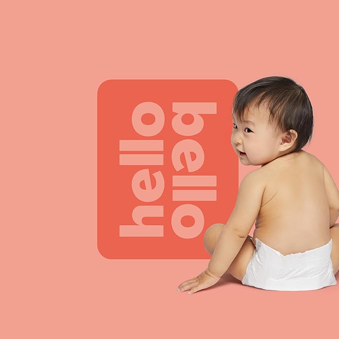 Hello Bello Premium Baby Diapers Size 2 I 30 Count of Disposable, Extra-Absorbent, Hypoallergenic Diapers with Snug and Comfort Fit I Sleepy Sloth (Pack of 4)