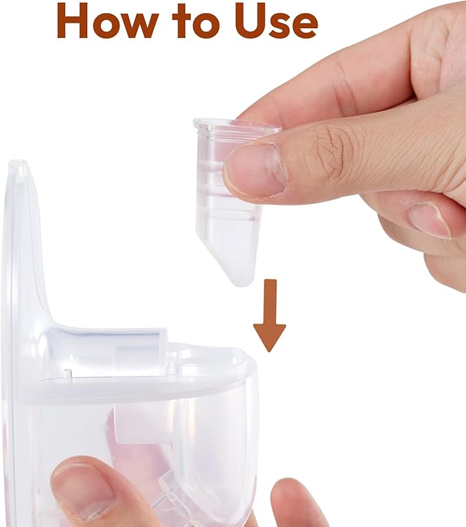 NCVI Replacement Diaphragm Compatible with Hands Free Breast Pump 8111, Original Wearable Breastfeeding Pump Accessories, BPA Free, 2 PC