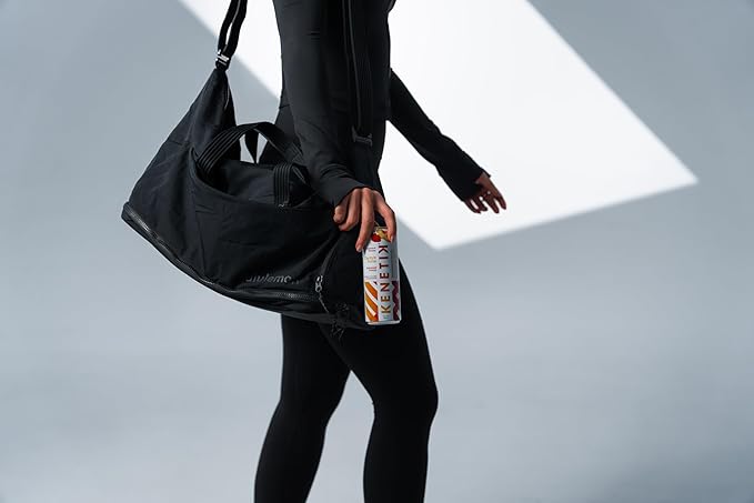 KENETIK Nootropic Ketone Drink, Ketones for Energy & Focus, Caffeine & Sugar Free, High Performance D-BHB Ketone Mix, Fuel w/Zero Crash or Jitters, Ready to Drink - Pineapple Passionfruit 6 Pk