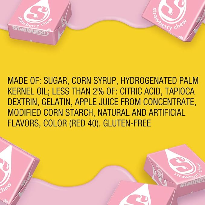 STARBURST All Pink Chewy Candy Bulk Pack, 24 Full Size Packs, All Pink Bulk Box