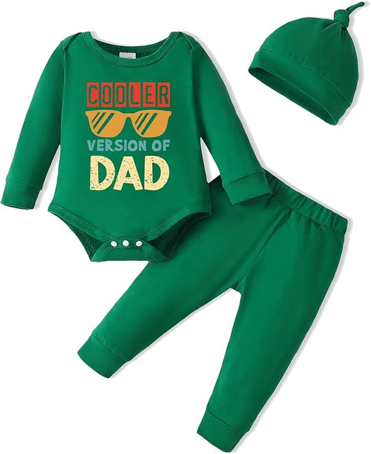 NZRVAWS Newborn Baby Boy Clothes Outfits Letter Prined Romper Pants Set Infant Baby Boy Clothing 0 3 6 9 12 18 Months