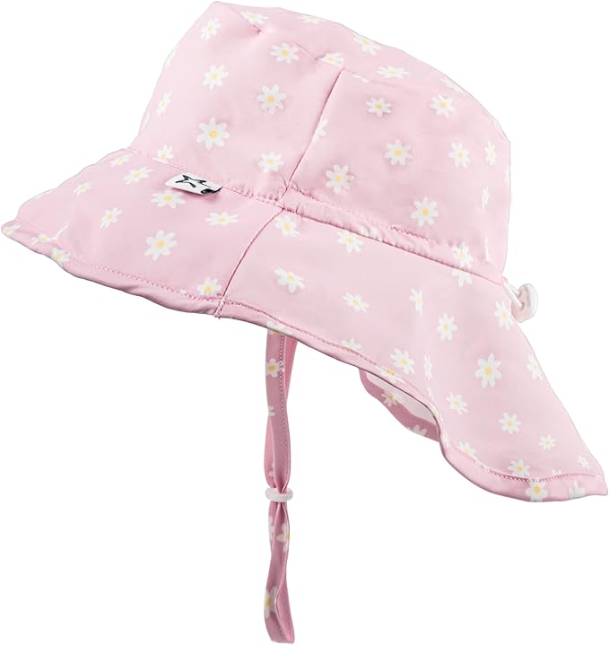 Tiny Twinkle Sun Protection Baby Flap Hat with UPF 50+ Sun Protection for Baby and Toddler Boys and Girls